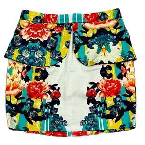 Arden B size XS floral skirt